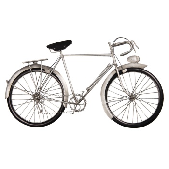 wanddecoratie_fiets_zilver