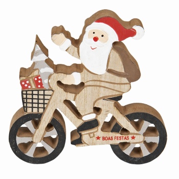 kerstman-op-de-fiets